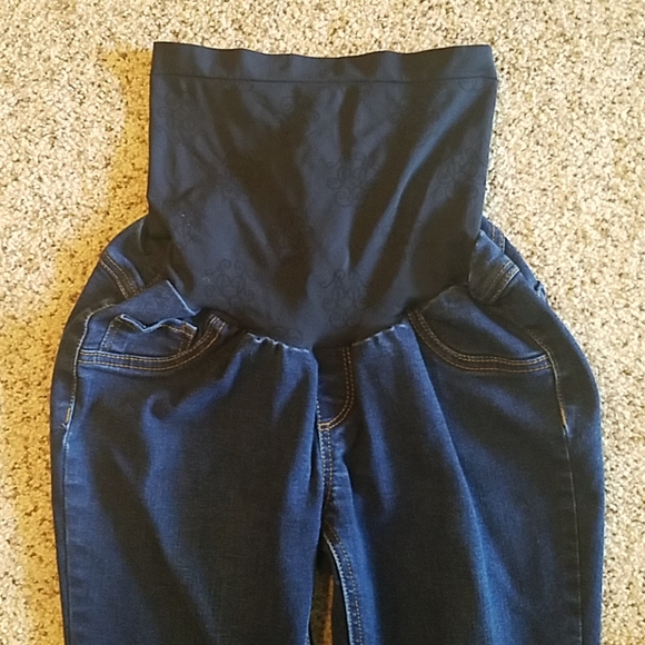 ⬇️ CCO Jessica Simpson maternity jeans, skinny, dark wash - Picture 4 of 8